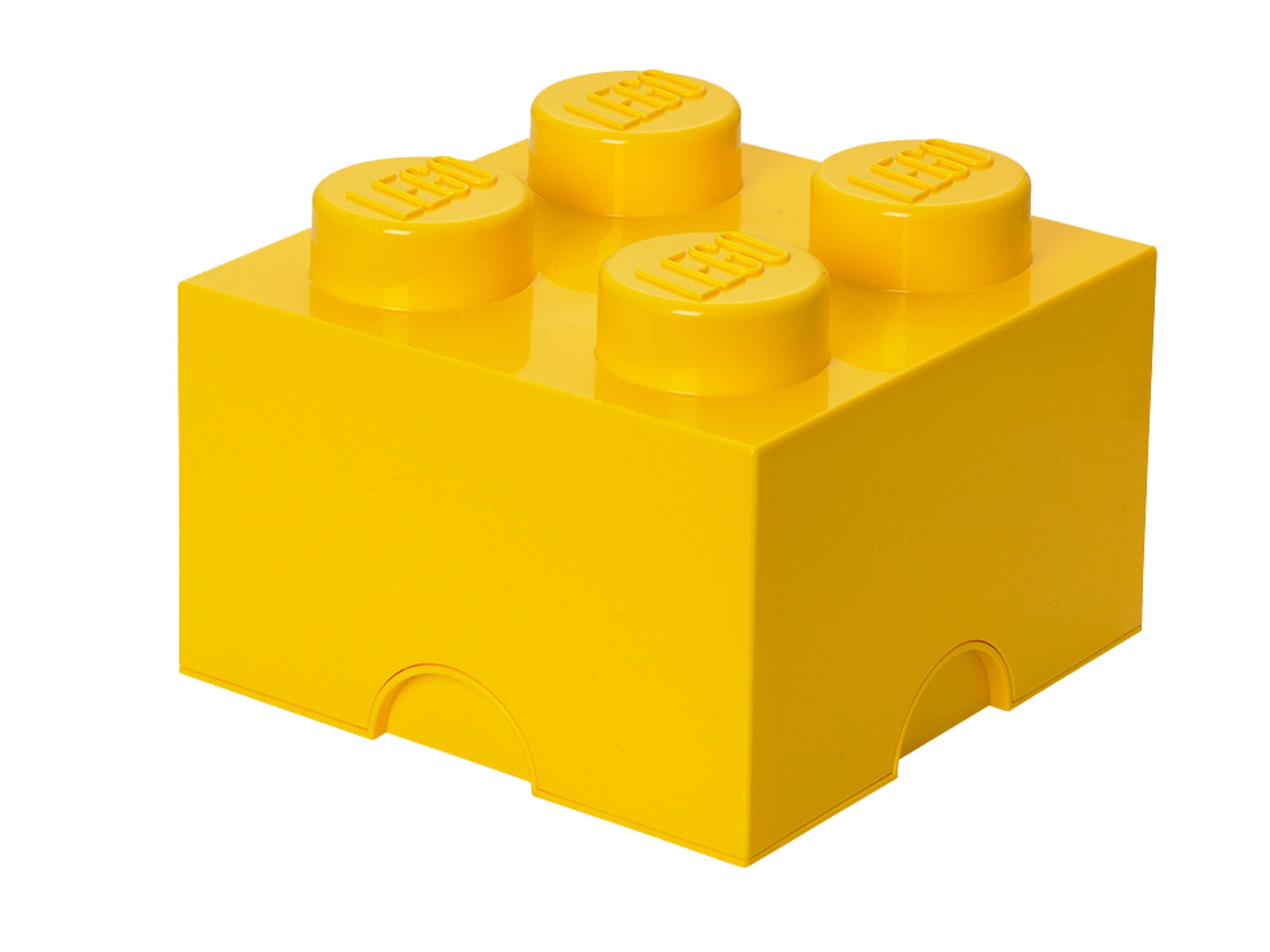 Set  of  4  NEW  Cones   2 x 2 x 2   Open Stud YELLOW LEGO LEGOS